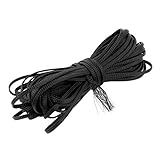 ペット編組ケーブルスリーブブラック断熱材Retractable Casing 0.3-inch X 65 Ft ( 20mx 8 mm )