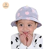 B.H. Select 赤ちゃん 帽子 つば広 UVカット 日よけ 丸洗い OK 日焼けどめ まぶしさから守る ベビーハット (パープル) ハンドタオルセット BH86-3