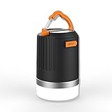 NHsunray LED キャンピングランタン IP65防水仕様 4つ調光モード USB充電式 高輝度 防水充電式耐久性のある懐中電灯のコンボ屋外用キャンプハイキング 連続点灯170時間 アウトドア・