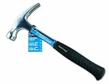 Task Tools 01962 22-Ounce Tuf-E-Nuf Steel Framing Hammer with Rubber Grip by LCM Team - Task Tools [