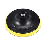 uxcell ポリッシャー バフ ポリッシャー用 研磨バフ 外径100mm 厚さ5mm M10めねじ 最大RPM12000 ポリッシャーサンダーパッド