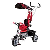 Chipolino Tricycle Cross Fit with Canopy (Red) by Chipolino