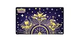 Ultra PRO - Abra Evolutions ステッチ入り 公式ライセンスポケモンカード プレイマット、コレクター収集品 トレーディング卓上カードゲーム 保護アクセサリー アブラカダブラ アラカザム テーマ ゲーム表面プレイマット