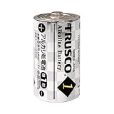 TRUSCO(トラスコ) アルカリ乾電池 単1 (2本入) TLR20G-P2S