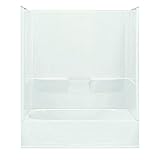 スターリング配管71040122 – 0 Performa Bath and Showerキット、60-inch X 73.66 X 77.75-inch、右側、ホワイト