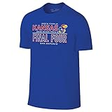 カンザスジェイホークスYouth 2018 Final 4つTシャツ – ロイヤル、 Youth X-Large ブルー