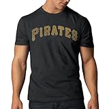 MLB Pittsburgh PiratesメンズScrum Basic Tee M グレイ