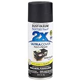 Rust-Oleum 249061 Painter's Touch Multi Purpose Spray Paint 12-Ounce Black [並行輸入品]