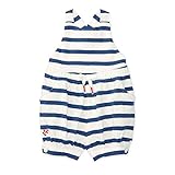 ラルフローレン ボーダー ノースリーブ ショートオール カバーオール (サイズ：9m、カラー：ネイビー ボーダー） Polo Ralph Lauren [並行輸入品]