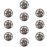 Fielect フルレンジスピーカー DIYオーディオスピーカー 8R 0.25W 直径29mm マグネットスピーカー 内蔵マグネットスピーカー マグネットミニスピーカー ミニスピーカー 10個入り