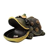 CXQ 創造的な人格ラブリー漫画ハットクロコダイルおしゃれな樹脂ホーム灰皿。