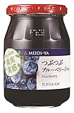 明治屋 果実実感ジャムつぶつぶブルーベリージャム 340g