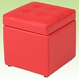 ボックススツール　レッド　Ｎ０５４１