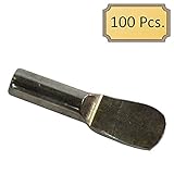 3 mmスモールスプーンキャビネット棚サポートピン – ポリッシュニッケル 100 シルバー SS-Spn-3mm-PN--100