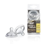 Tommee Tippee Nipples, Variable Flow, 2-Count by Tommee Tippee [並行輸入品]