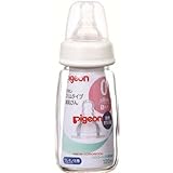 ピジョン スリムタイプ ほ乳びん 耐熱ガラス製 120ML ×060点セット(4902508003612)