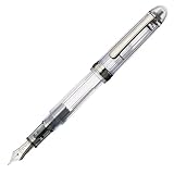 プラチナ万年筆 万年筆 美巧 18K ブラック 細字 PTL-10000#1-2 | 文具百貨