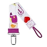 Ulubulu Universal Pacifier Clip - Whale & Fish by Ulubulu [並行輸入品]