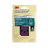 3M (9670ES-30-B) Mouse Sandpaper Sheets 9670ES-30-B, 60 grit [You are purchasing the Min order quant