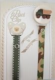 Truck Ribbon Pacifier Clip by Crystal Dream