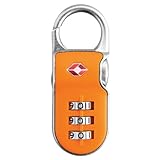 Yale TSAダイヤル錠 オレンジ