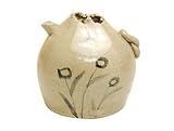 【有田焼】絵唐津草花 手捻り花器