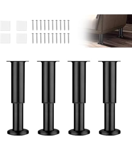 Amazon.co.jp: LOYELEY 伸縮式 レベリングフット 4個セット 家具