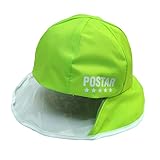 （ポスター）POSTAR キッズ ワンポイントレインハット　ライム　54cm