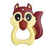 Bestjpshop 歯がため ベビー用 モルおもちゃ チュアブル リス形 かわいい