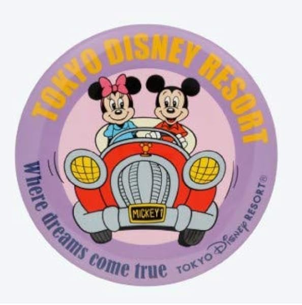 Amazon ディズニー レトロ デザイン カンバッジ ミッキー ミニー トゥーンタウン 缶バッジ アトラクション 東京ディズニーリゾート ディズニーランド Tdr バッジ おもちゃ