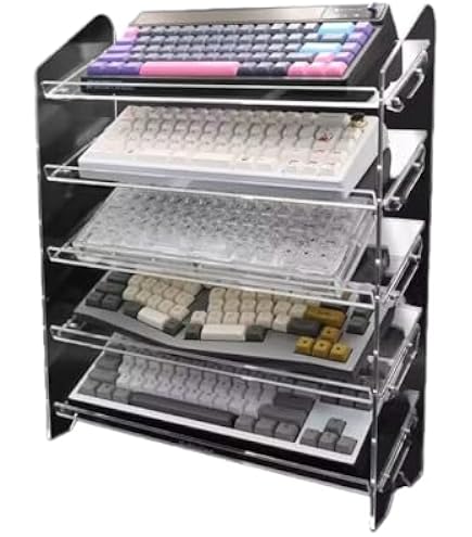 Amazon.co.jp: キーボードディスプレイスタンド | アクリル