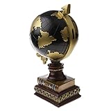 monkeyjackスタイリッシュなGlobe Modellingお金コイン保存ボックス貯金箱パブバー装飾30 cm