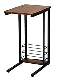 （エーハート）AHEART サイドテーブル 机 収納 ブックラック 寝室 リビング SA 16 (ブラウン)