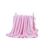 ANTETOKUPO　竹繊維毛布　 接触冷感　肌にやさしい 子供 (90＊100ｃｍ, ピンク) [並行輸入品]