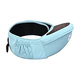 Pretty See　ベビーウエストシートベビーウエストスツール専門ベビーヒップシートキャリアジッパーポケット、ミントグリーン (02)