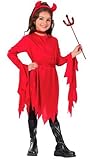 Fun World girls devil tutu classic medium halloween costume 8-10 Red [並行輸入品]