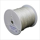 T.W. Evans Cordage 294-040-70 .125 in. x 1000 ft. Solid Braid Polyester Rope