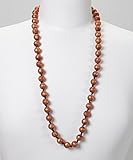 GUMEEZ PEARL TEETHING NECKLACE - COPPER PEARL by GUMEEZ