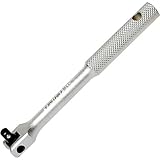 Silverline Flexible Handle Steel Breaker Bar 3 8" 200mm Garage Workshop Tools