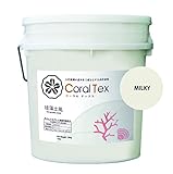 【CORAL TEX】古代珊瑚の恵みを主成分とする西洋漆喰 20kg 珪藻土風 (012 MILKY)