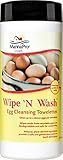 Manna Pro 25 Count Wipe 'N Wash Egg Cleansing Towelettes by Manna Pro