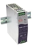 MEAN WELL オリジナル WDR-120-24 24V 5A meanwell WDR-120 24V 120W 単一出力 軌道式工業用 電源