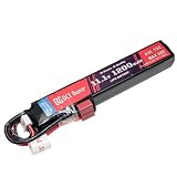 DCI Guns 11.1V スティック LiPoバッテリー ディーンズ互換コネクター（T型） 25C-50C (1200mAh)