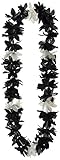 Silk 'N Petals Lotus Lei (black & white) Party Accessory (1 count) [並行輸入品]