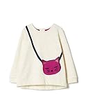 (ユナイテッドカラーズオブベネトン) UNITED COLORS OF BENETTON KIDSスウェットトロンプルイユTシャツ・カットソー オフホワイト XS (110cm相当)