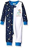 The Children's Place Baby Boys' Long Sleeve One-Piece Pajamas 2 Star/Tidal 65781 0-3 Months [並行輸入品]