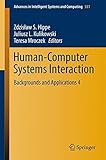 Human-Computer Systems Interaction: Backgrounds and Applications 4 (Advances in Intelligent Systems and Computing)