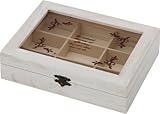 不二貿易 ウッド ボックス 9仕切り ホワイト 30452