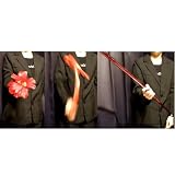 手品屋 フラワーリボンマジック＜花がリボンからステッキへと変化する！プロみたいなかっこいいマジックです。＞