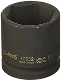 Williams 37532 1/2-Inch Drive Standard Impact Socket, 6-Point, 32mm by Williams